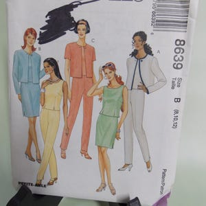 misst ungefütterte Jacke, Oberteil Hose und Rock 8693
