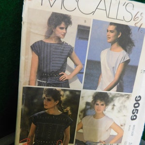 Missis top patroon McCall&#39;s 9056 ongesneden