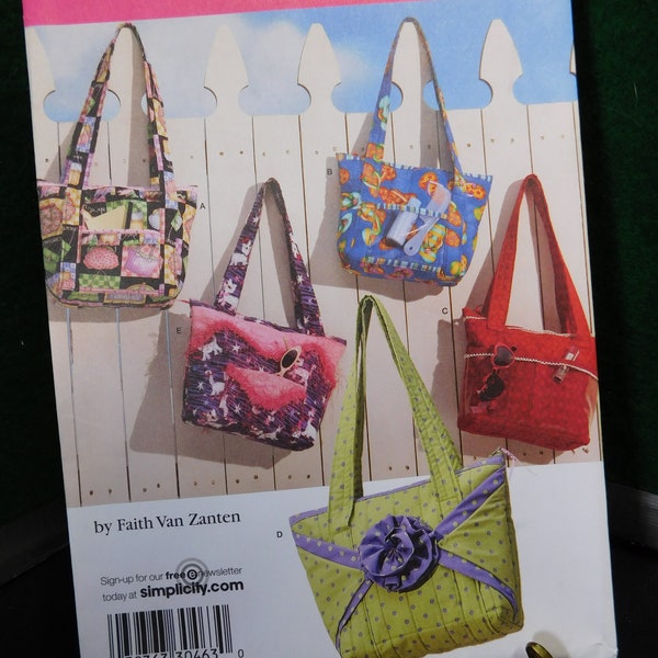 crafty bags pattern simplicity 3622