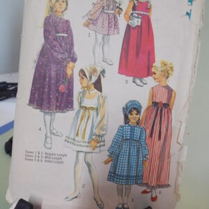 girls dress simplicity 9133