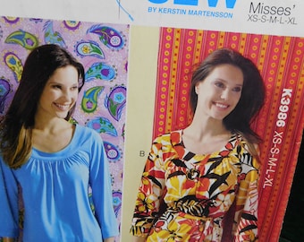 manque haut et ceinture modèle kwik coudre 3986