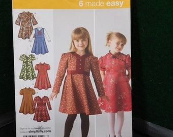 childs dress or jumper simplicity  3588