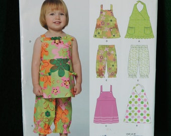 toddler top pants and dress pattern new look 6906