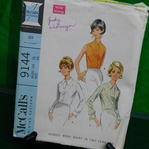 women&#39;s shirt  pattern McCall 9144