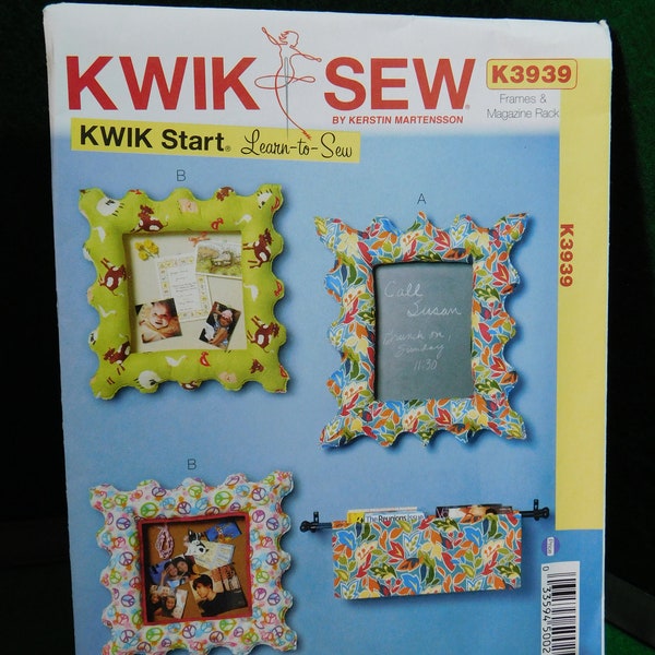 picture frames and magazine rack pattern kwik sew 3939