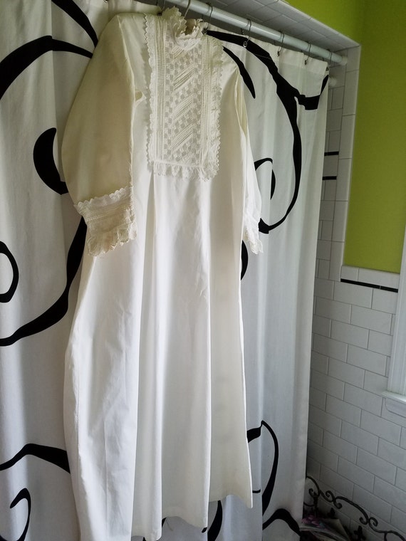 STUNNING Victorian Authentic Nightgown