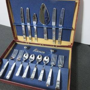 1950s Children&#39;s Plastic Flatware - Banner Metaltone Junior Tableware