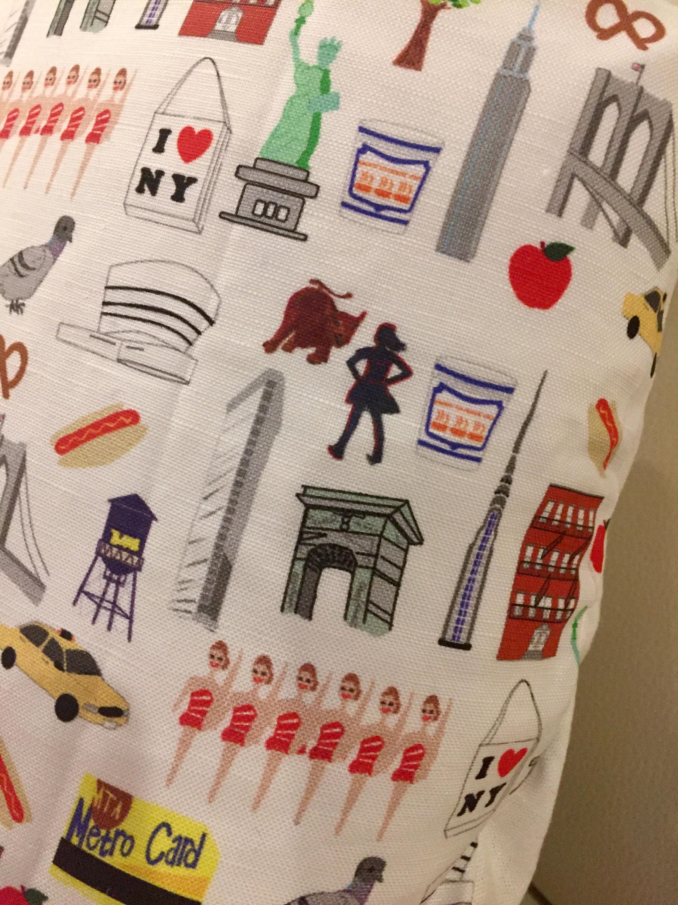 New York Pillow Gift, NYC Pillow, Manhattan Pillow, New York