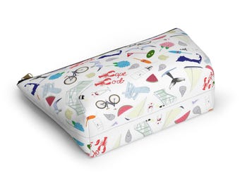 Cape Cod Accessory Pouch w T-bottom