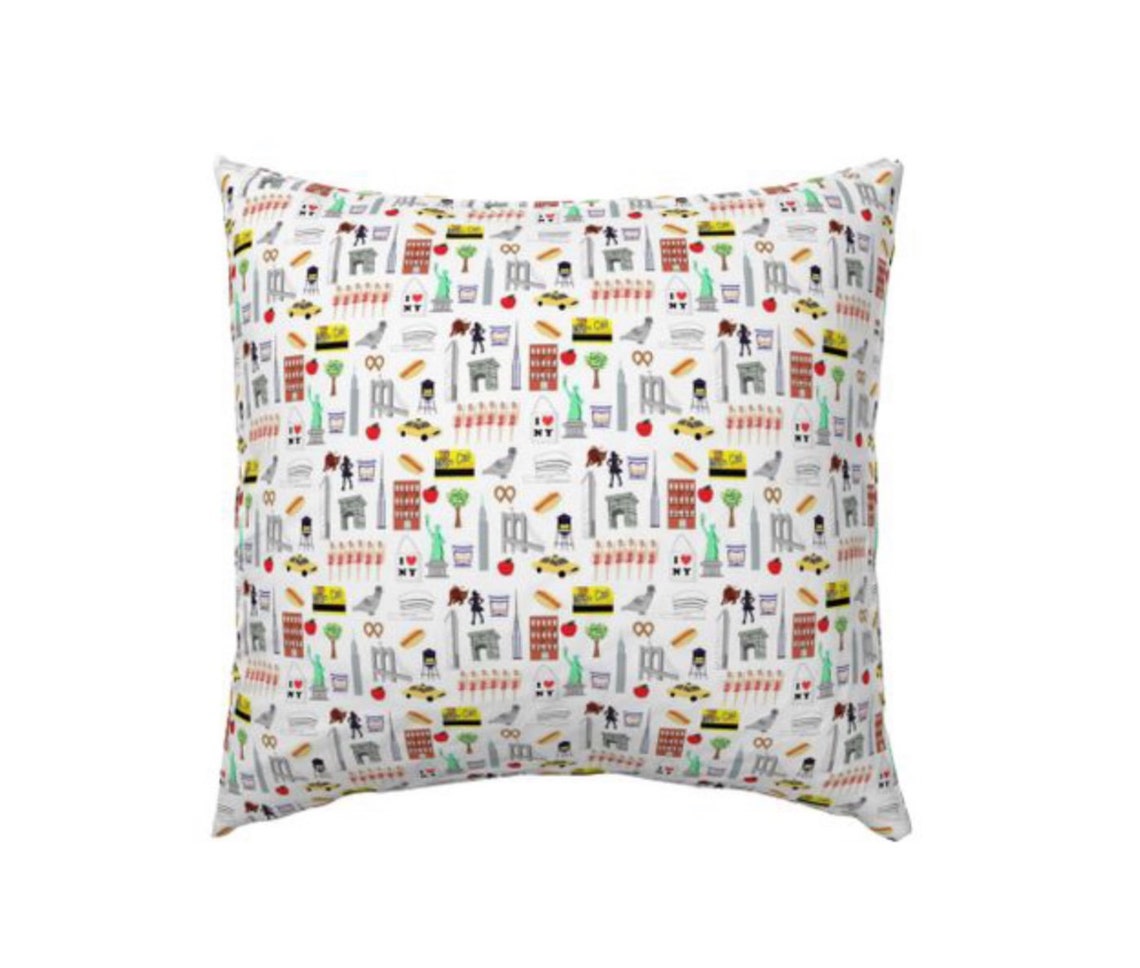 New York Pillow Gift NYC Pillow Manhattan Pillow New York Etsy