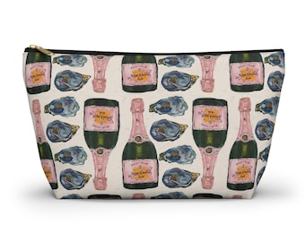 Champagne and Oysters Accessory Pouch