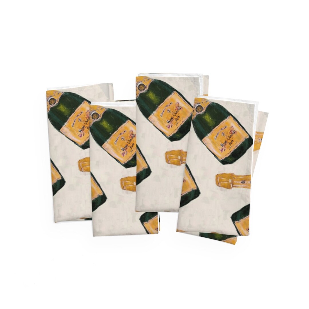 Veuve Celebration Party Cloth Napkins Etsy