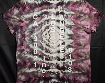Size XL - Guess Upcycled Tie Dye Shirt