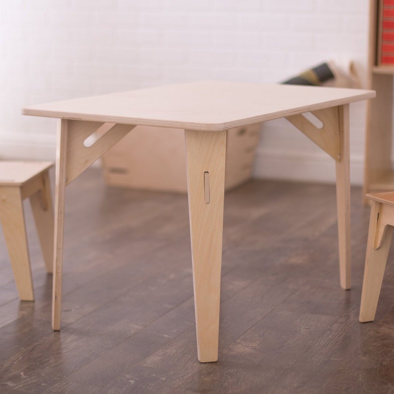 Small Kids Wooden Table