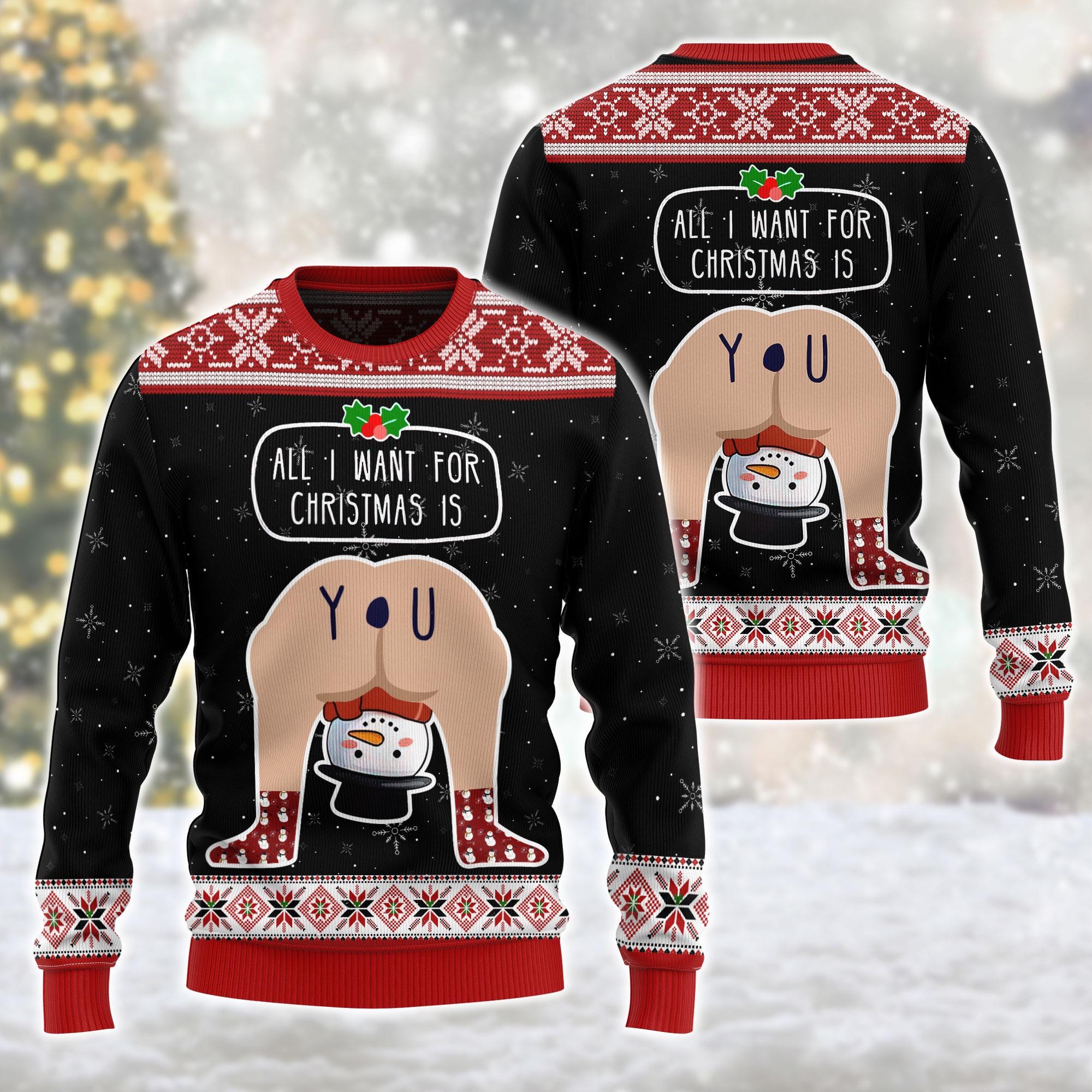 Pull De Noël Humoristique Pour Amoureux Des Cochons - Sweatshirt Avec Cochon Mignon En Bonnet De Père Noël