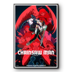 Reze chainsaw man poster - Etsy 日本