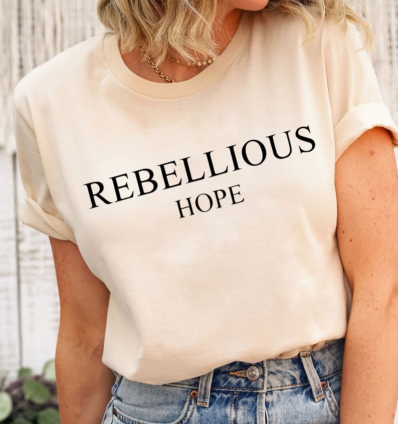Rebellious Hope T-shirt Deborah James T-shirt Rebellious - Etsy UK