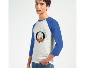 SnappyThreads uniseks raglan-T-shirt met 3/4-mouwen - stijlvol, lichtgewicht, comfortabele pasvorm