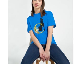 Classic Life-T-shirt met ronde hals voor dames | Zacht katoen en aanpasbaar | SnappyThreads