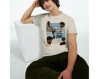 Keep Pushing uniseks T-shirt – katoenen T-shirt met klassieke pasvorm van Snappy Thread