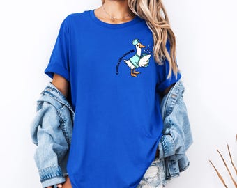 Certified Silly Goose RN Nurse Shirt, Funny Nurse Coworker Gift, Nurse Week Tee, RN Humor Shirt, Healthcare Worker Tee