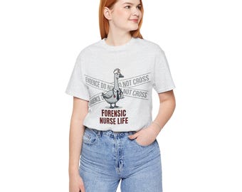 Crime Scene Nurse Shirt, Evidence Do Not Cross Tee, SANE Nurse Gift