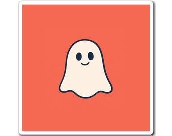 Cute Ghost Magnet | Halloween Cute Ghost Refrigerator Magnet