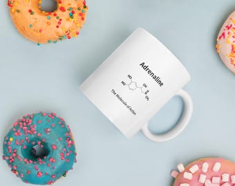 Adrenaline Molecule Mug – Fuel Your Fight or Flight