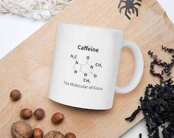 Caffeine Molecule Mug – The Science Behind Your Daily Boost