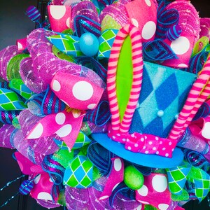 Easter Miss Bunny Maddy Wreath, Easter Wreath, Easter Decorations ...