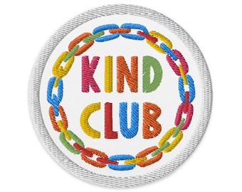 Patch brodé Kind Club