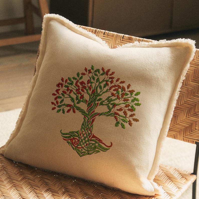 Tree of Life Machine Embroidery Design Pattern, Digital ZIP File ...