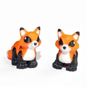 Jumbo Toy Woodland Hatchling Fox Toy Pack, Cinderwing3D Design