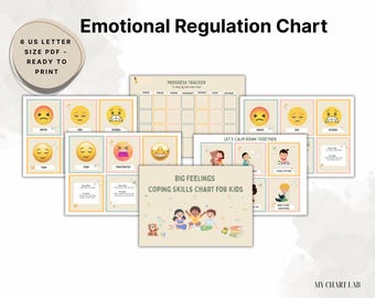 Quadro de habilidades de enfrentamento para crianças: Kit de ferramentas para o canto da calma (PDF)