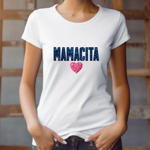 Chemise Mamacita, chemise maman drôle, cadeau fête des mères, t-shirt graphique mignon, t-shirt maman confortable, cadeau pour elle