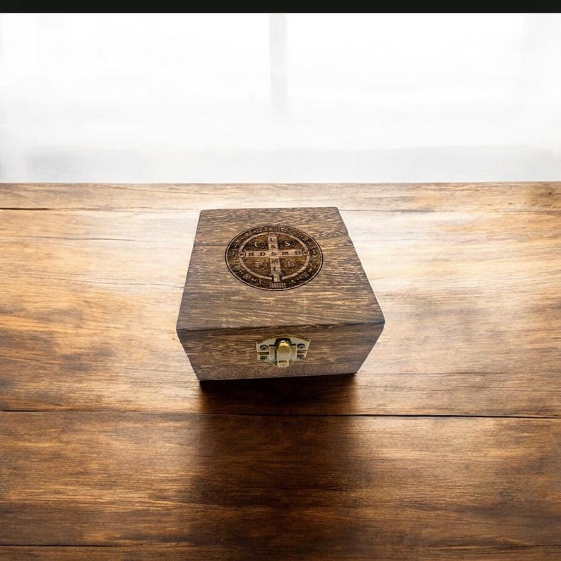 Personalized wooden prayer box with bible verse engraved Christian prayer request box faith keepsake gift for her encouragement gift