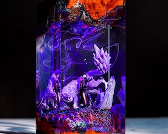 VEX BDerlands 4 Resin Lamp, Unique Gift For Gamer