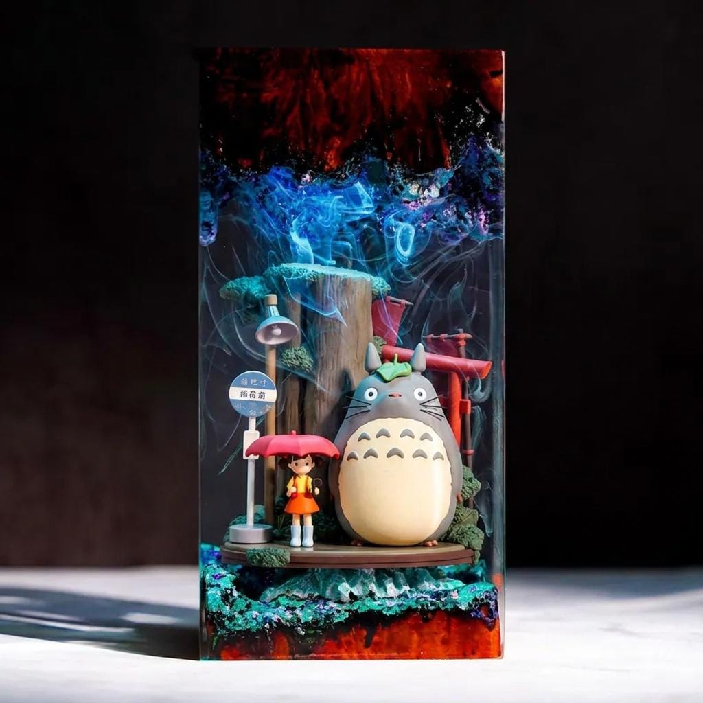 Totoro lamp - Etsy 日本