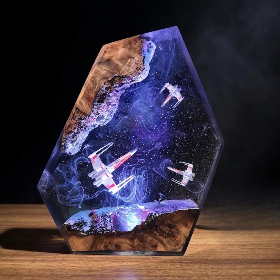 Starwars epoxy resin table - Etsy 日本