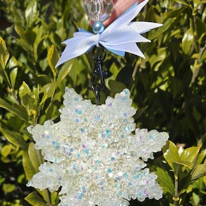 3D Snowflake Freshie