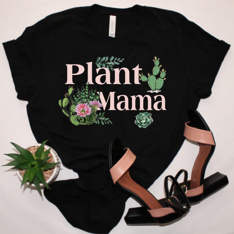 Plant Mom Shirt Plant Mama Plant Lady Funny Graphic Tee -  Norway