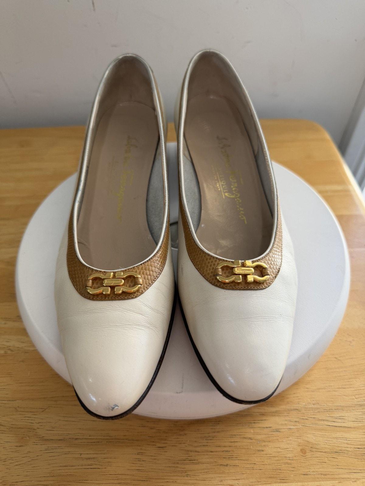Salvatore Ferragamo Chocolate Leather Slip-Ons with Silver Accent SALVATORE FERRAGAMO  main image 3