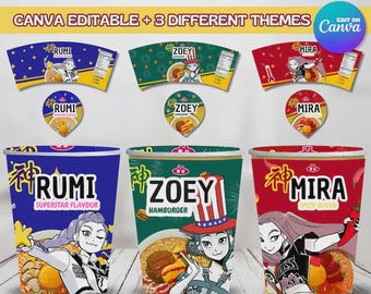 Rumi Zoey Mira Ramyeon Noodle Cup - Etsy
