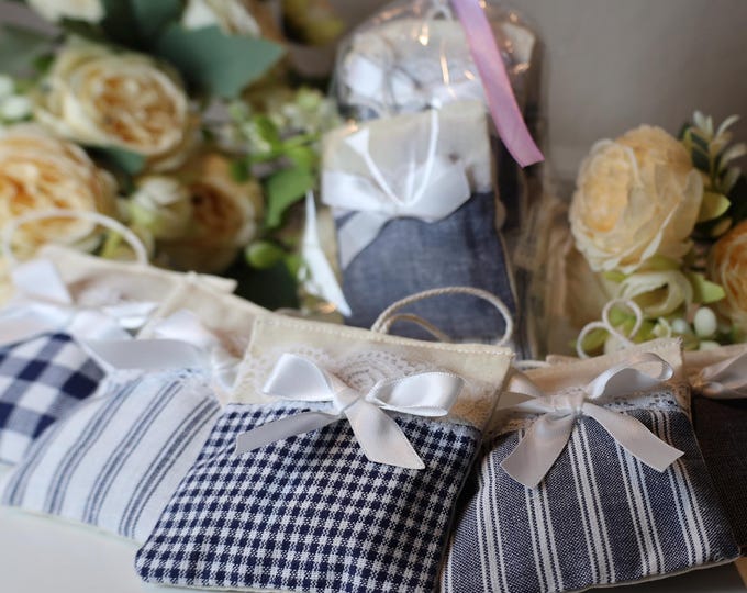 Featured listing image: Handcrafted French Lavender Sachets – Pure Calm in a Bag - Set of 5