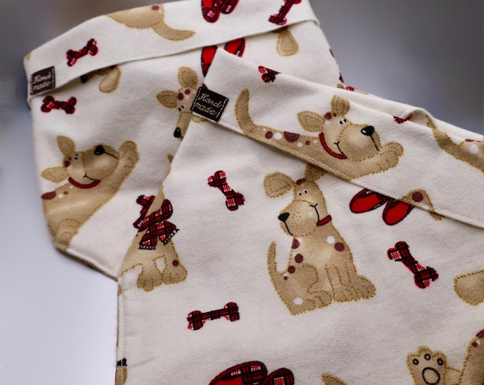 Featured listing image: Flannel Dog Bandana XS, S