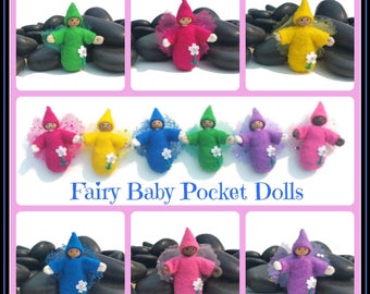 Fairy Baby, Tiny Fairy Doll, Fairy Party Favors, Fairy Toys