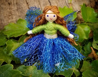 wooden fairy dolls