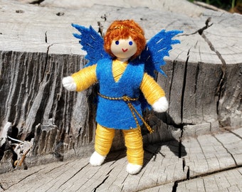 Fairy Prince - boy fairy doll - Fairy Toy, Waldorf Fairy - bendy doll -  Boy doll