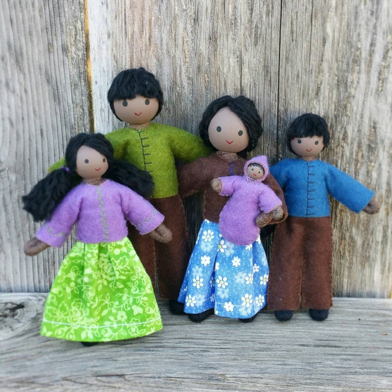 african american dollhouse dolls