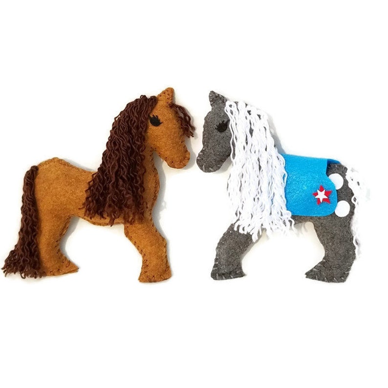 Horse Sewing Kit Horse Gift Sewing Kit for Kids Felt Etsy